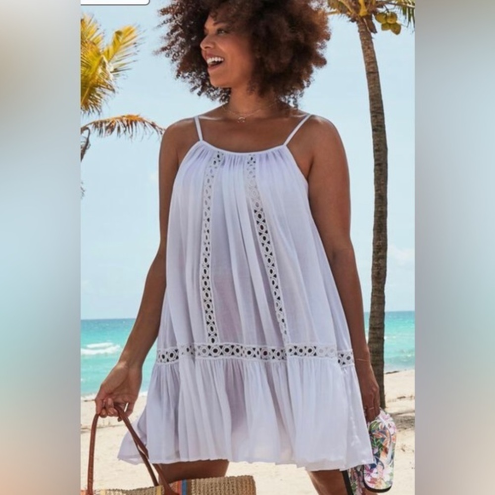 Women’s White Tunic Cover Up